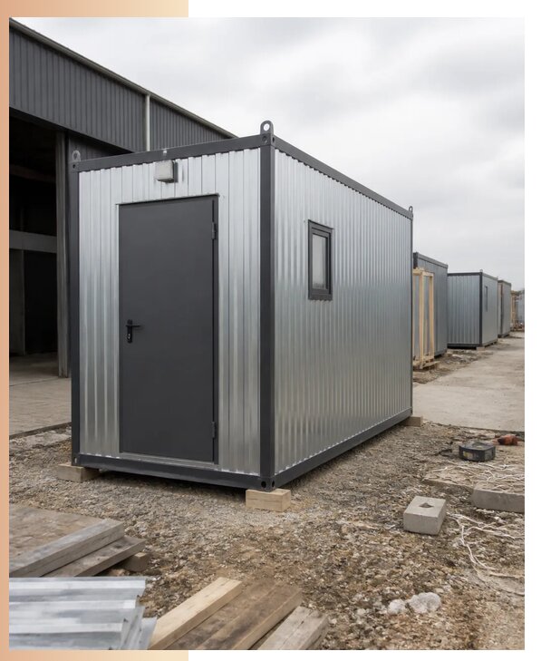 Металлические хозблоки на заказ и в аренду от производителя в Фурманове